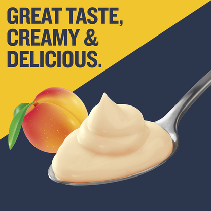 Ratio Protein Peach Yogurt Cultured Dairy Snack