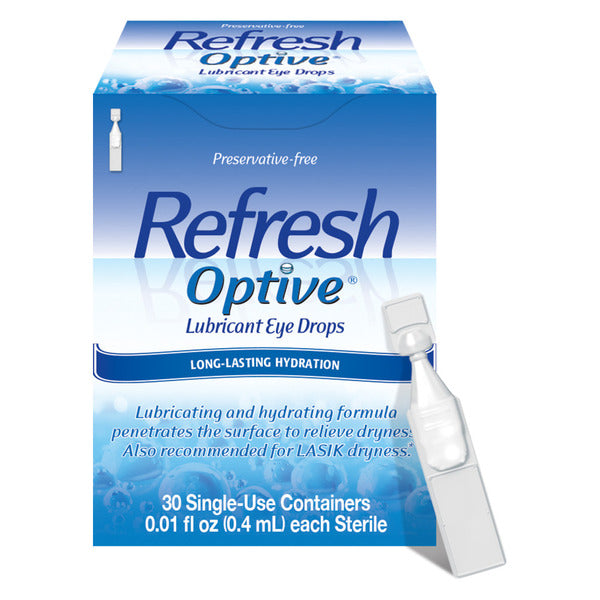 Refresh Optive Preservative-Free Artificial Tears Lubricant Eye Drops  DestGlow