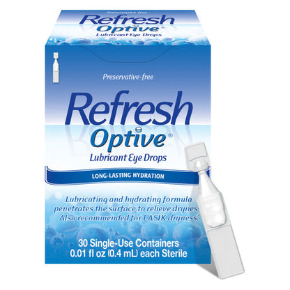 Refresh Optive Preservative-Free Artificial Tears Lubricant Eye Drops