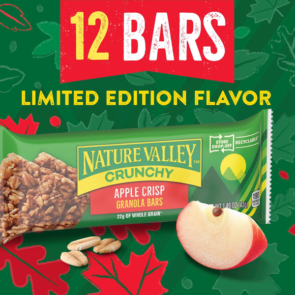 Nature Valley Apple Crisp Crunchy Granola Bars  DestGlow