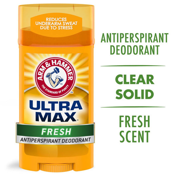 Arm &amp; Hammer Ultra Max Fresh Advanced Sweat Control Antiperspirant Solid