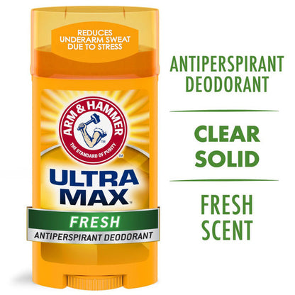 Arm &amp; Hammer Ultra Max Fresh Advanced Sweat Control Antiperspirant Solid