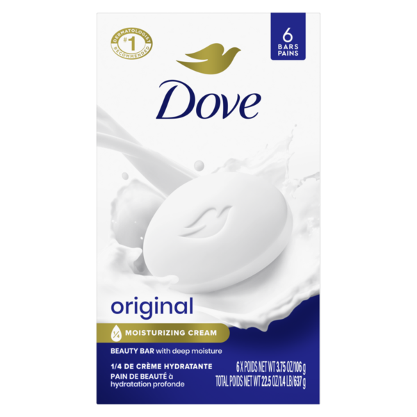 Dove Beauty Bar Soap Original  DestGlow