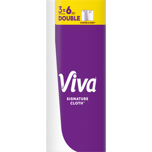 Viva 1-Ply Choose-A-Sheet Double Rolls Paper Towels  DestGlow