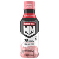 MUSCLE MILK Protein Shake, Strawberries &