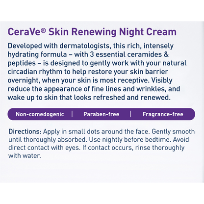 CeraVe Peptide Complex Skin Renewing Night Cream