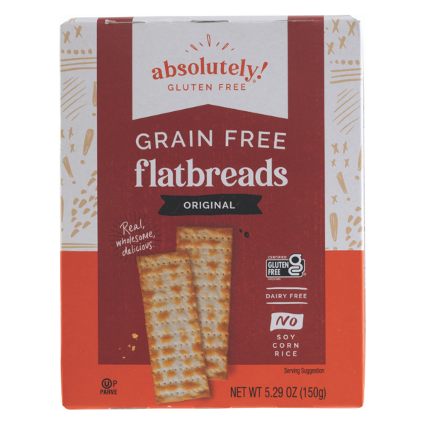 Absolutely Gluten Free Original Flatbread  DestGlow
