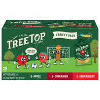 Tree Top Apple Sauce, Cinnamon/Strawberry/Apple, V...
️  DestGlow