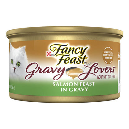 Purina Fancy Feast Gravy Lovers Salmon Feast in Gravy Gourmet Cat Food
