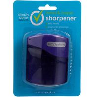 Simply Done Pencil &amp; Crayon Sharpener️  DestGlow