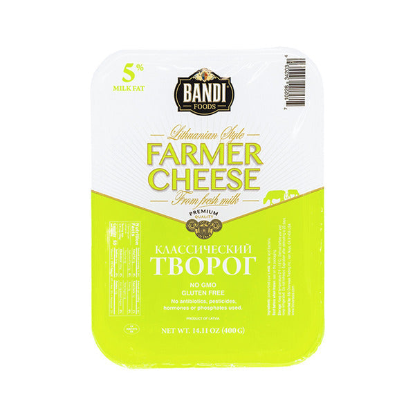 Bandi Foods 5% Farmers Cheese  DestGlow