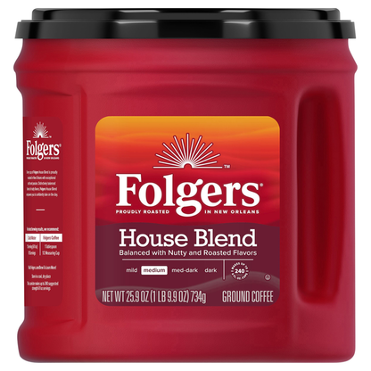 Folgers Ground Medium House Blend Coffee