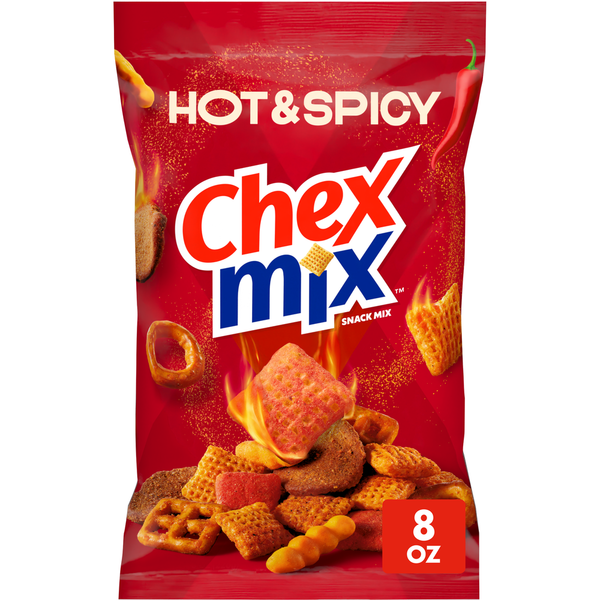 Chex Mix Hot and Spicy Savory Snack Mix  DestGlow