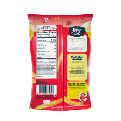 LesserEvil Cheezmos Blazin&
