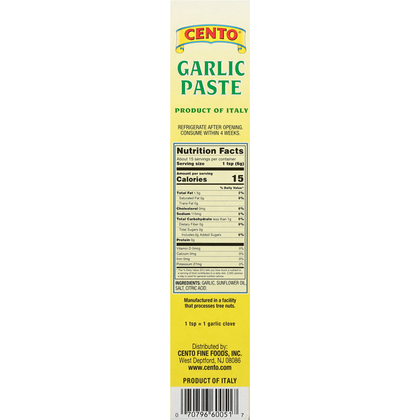 Cento Garlic Paste  DestGlow