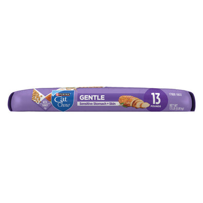 Purina Cat Chow Gentle Sensitive Stomach and Skin Dry Cat Food with Turkey  DestGlow
