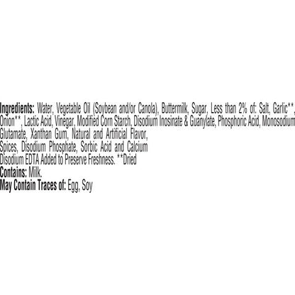Hidden Valley Buttermilk Ranch Topping and Dressing
