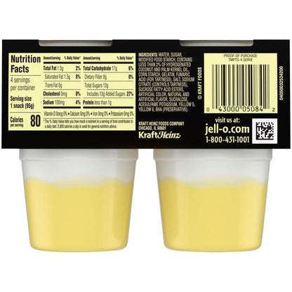 Jell-O Lemon Meringue Ready-to-Eat Pie Snack Cups