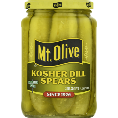 Mt. Olive Kosher Dill Pickle Spears