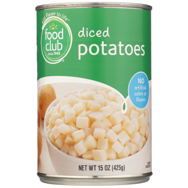 Food Club Diced Potatoes  DestGlow