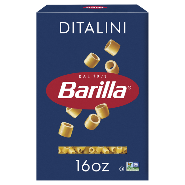 Barilla Ditalini - Non-GMO Pasta Made with Durum Wheat Semolina &amp; Kosher Certified
