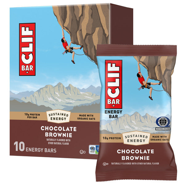 CLIF BAR Energy Protein Bars, Chocolate Brownie, Non-Gmo 24 oz