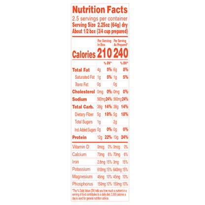 Banza Vegan White Cheddar Shells Mac &amp; Cheese, High Protein, GF
