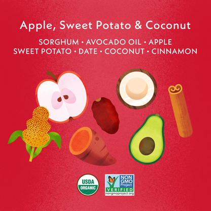 Once Upon a Farm Organic Baby Puffs, Apple, Sweet Potato &amp; Coconut
