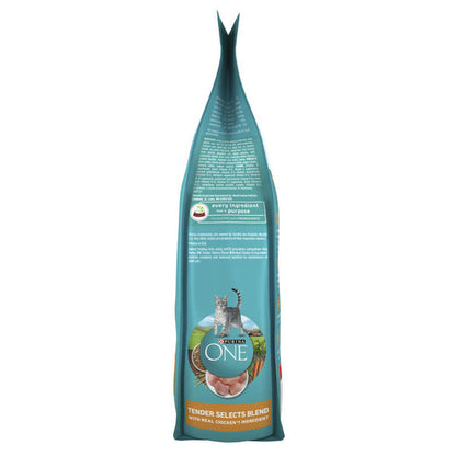 Purina ONE Natural Dry Cat Food, Tender Selects Blend With Real Chicken