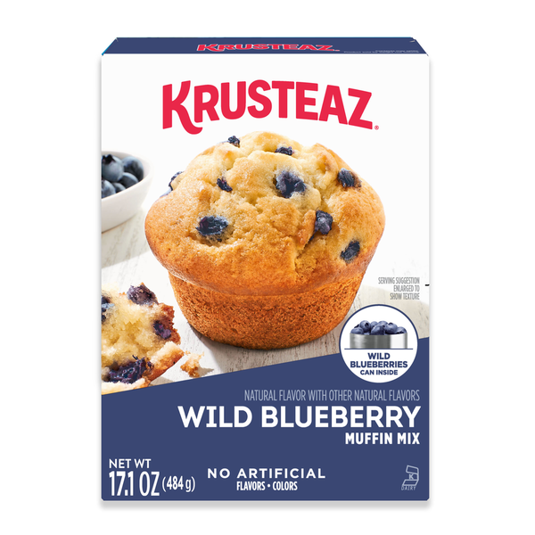 Krusteaz Wild Blueberry Muffin Mix  DestGlow