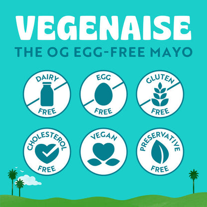 Follow Your Heart Vegenaise Dressing and Sandwich Spread, Organic, Dairy Free, Egg Free Mayo, Creamy Organic Vegan Spread Great for Sandwiches and Salad Dressings, 32 FL OZ Jar  DestGlow