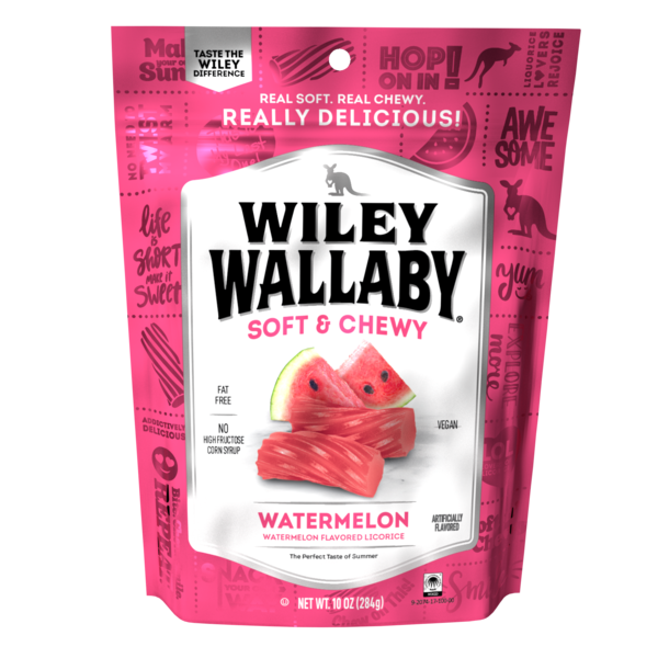 Wiley Wallaby Watermelon Licorice  DestGlow