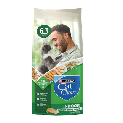 Purina Cat Chow Indoor Dry Cat Food, Hairball + Healthy Weight