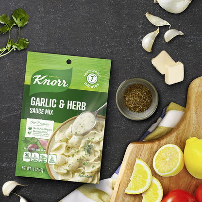 Knorr Sauce Mix Garlic &amp; Herb