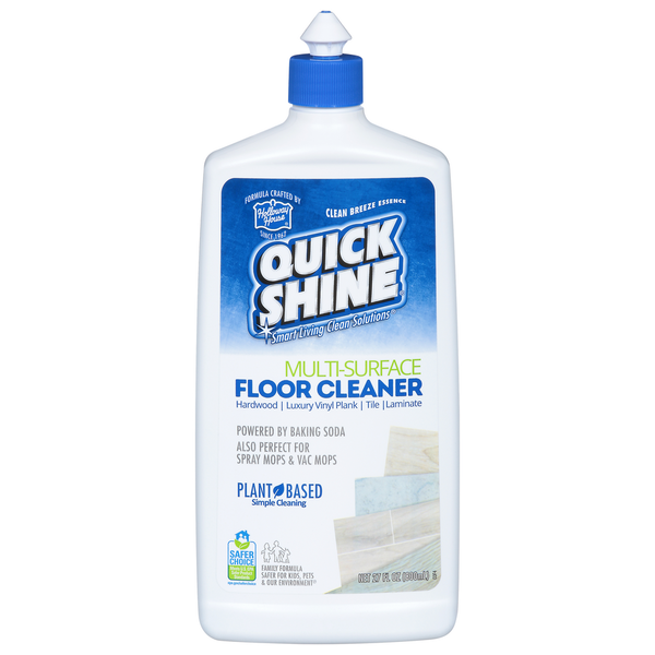 Quick Shine Floor Cleaner, Clean Breeze Essence, Multi-Surface  DestGlow
