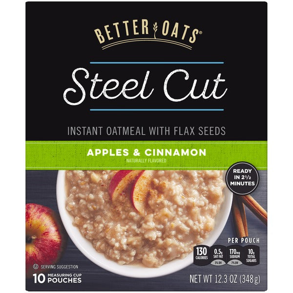 Better Oats Steel Cut Apples &amp; Cinnamon  DestGlow
