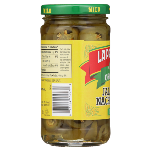 La Preferida Organic Jalapeño Nacho Slices, Mild  DestGlow
