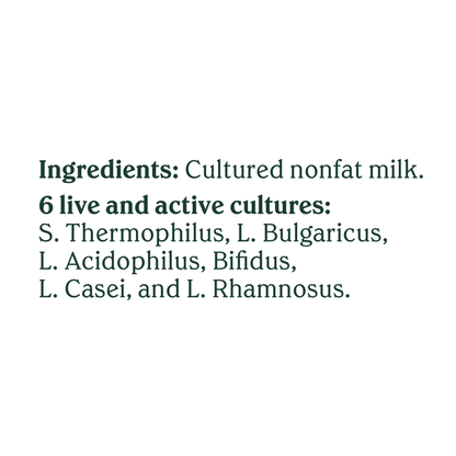 Chobani Nonfat Greek Plain Yogurt