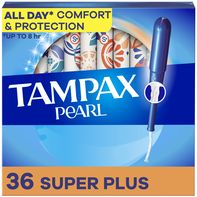 TAMPAX Pearl Tampons with LeakGuard Braid, Super P...
️  DestGlow