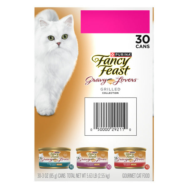 Purina Fancy Feast Gravy Lovers Poultry and Beef Grilled Gourmet Wet Cat Food