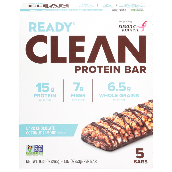 Ready Protein Bar, Dark Chocolate Coconut Almond Flavored  DestGlow