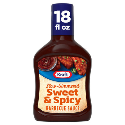 Kraft Sweet &amp; Spicy Slow-Simmered Barbecue Sauce