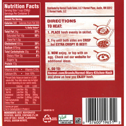 MARY KITCHEN Corned Beef Hash