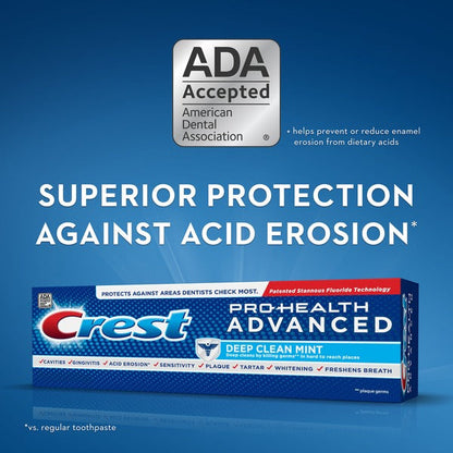 Crest Pro-Health Advanced Deep Clean Mint Toothpaste