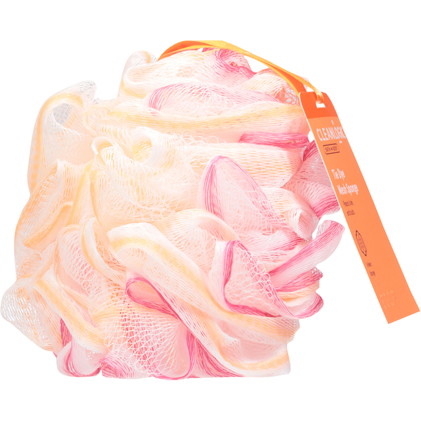Cleanlogic Body Care Bath and Body Tie Dye Mesh Sponge  DestGlow