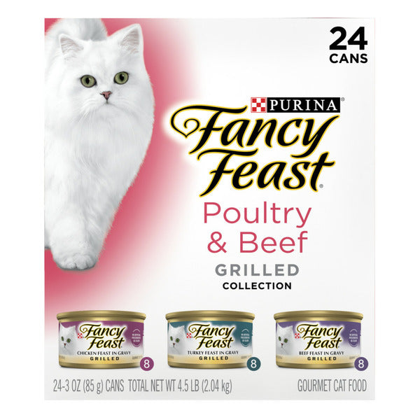 Purina Fancy Feast Poultry &amp; Beef Grilled Collection  DestGlow