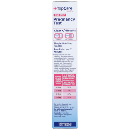 TopCare One Step Pregnancy Test