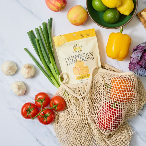 Joyfull Bakery Original Parmesan Thin Crisps  DestGlow