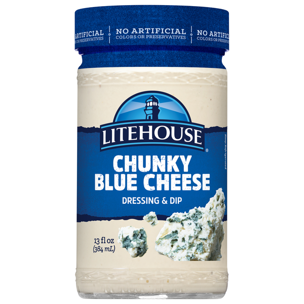 Litehouse Chunky Blue Cheese Dressing &amp; Dip  DestGlow