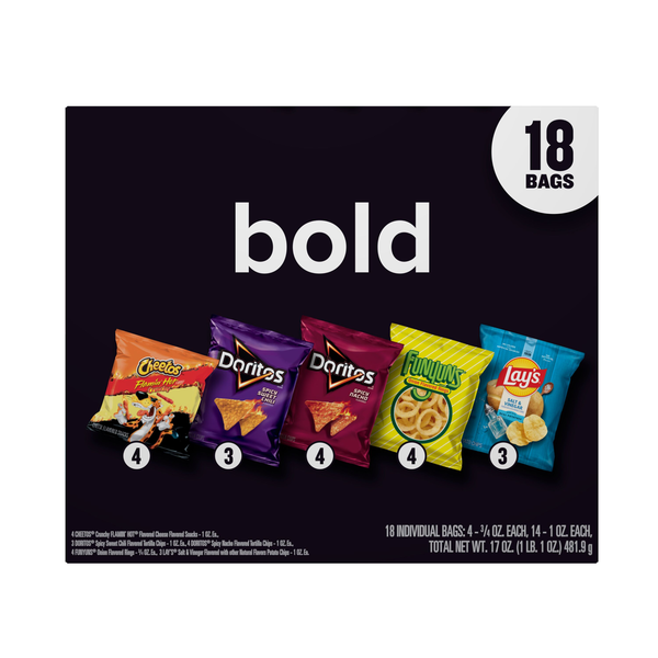 Frito-Lay Snacks Bold Mix Variety Packs  DestGlow